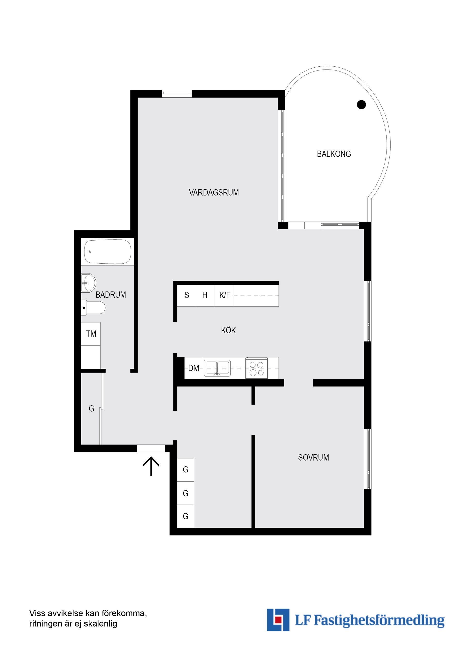 Bostadsrätt, Svärdlångsvägen 25, Årsta, Stockholm