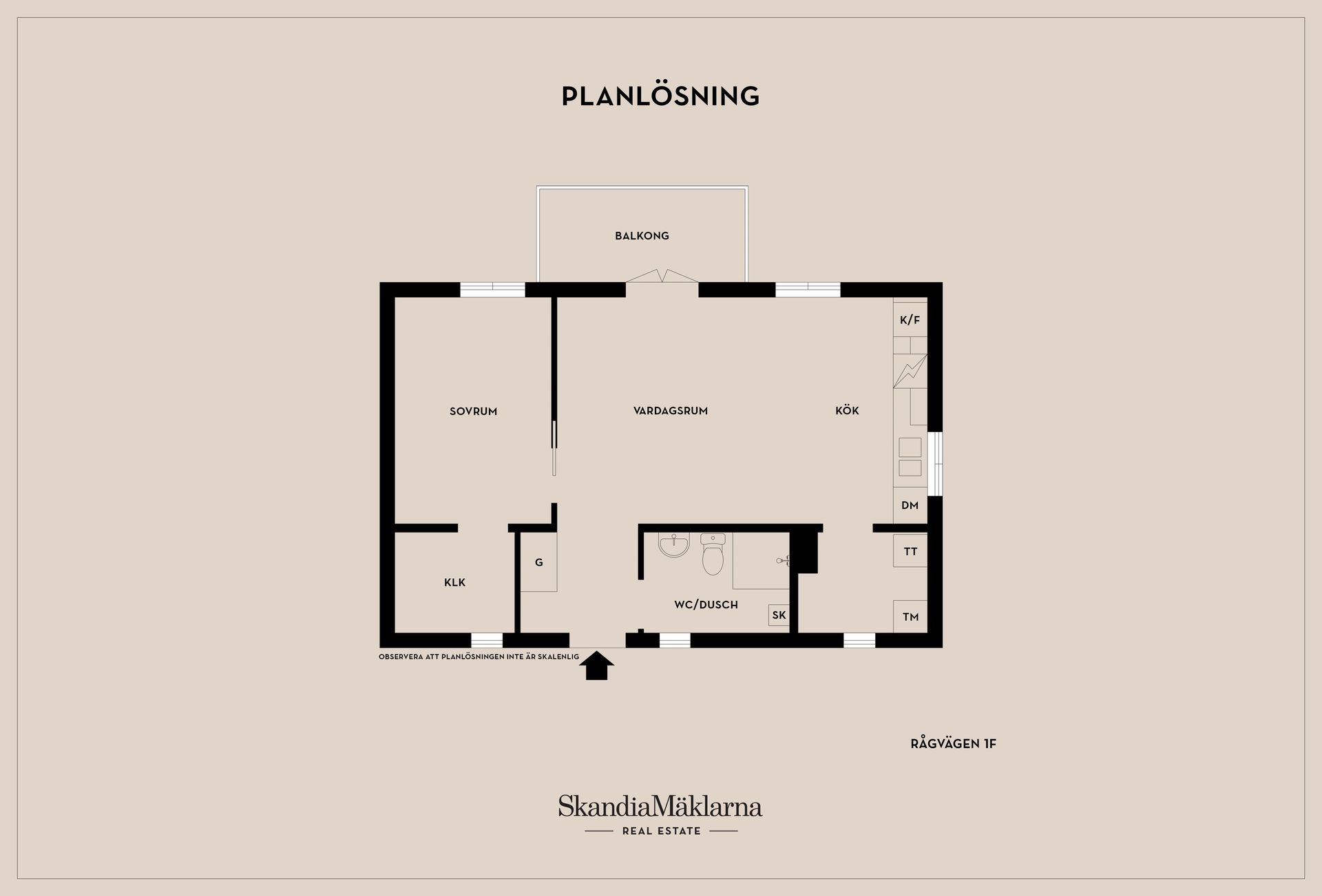 Bostadsrätt, Rågvägen 1F, Kävlinge - Gryet, Kävlinge