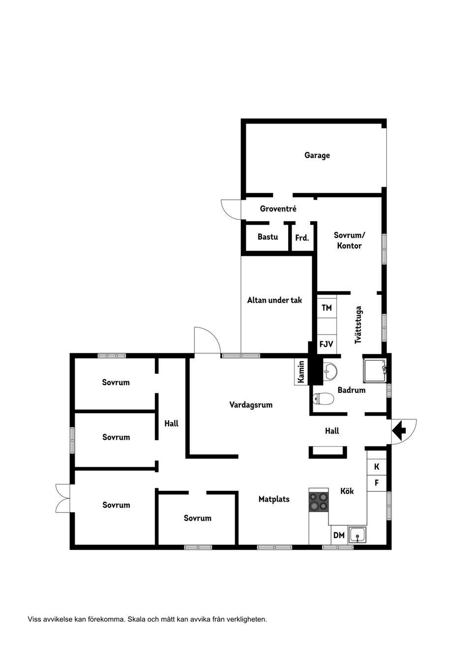Villa, Danavägen 1, Lindesberg
