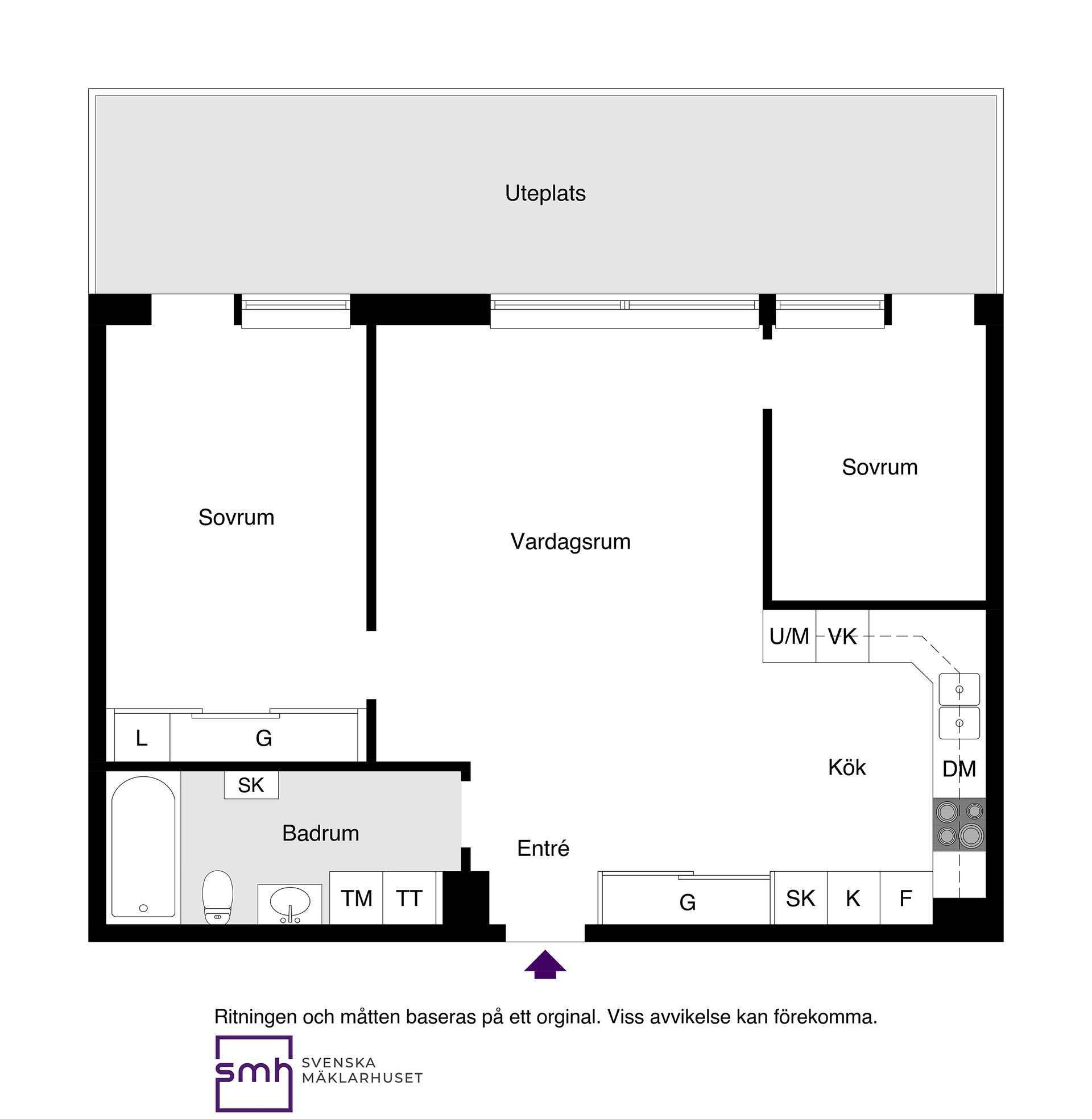 Bostadsrätt, Huvudsta strand 21C, Huvudsta, Solna
