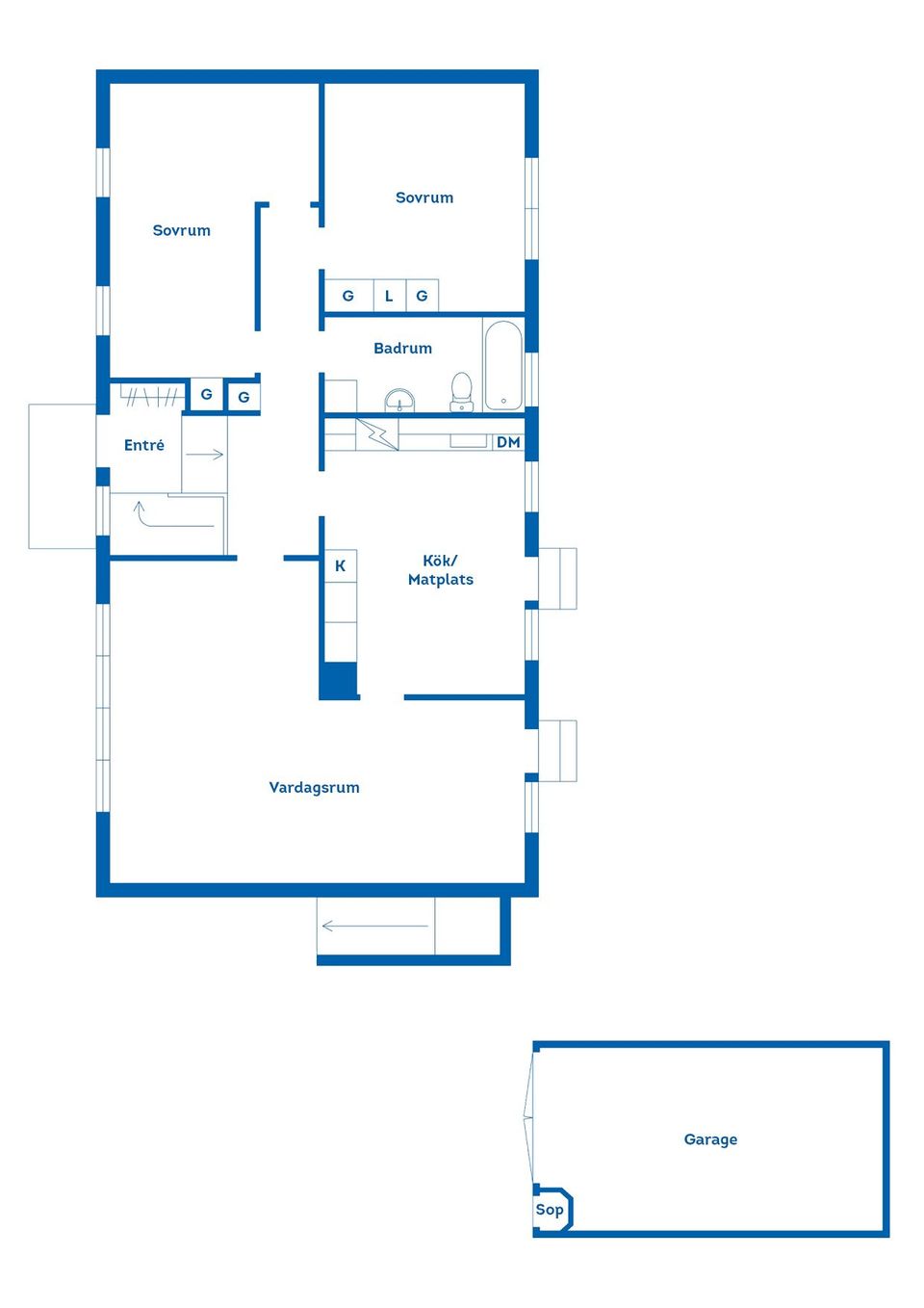 Villa, Opalstigen 12, Tyringe, Hässleholm