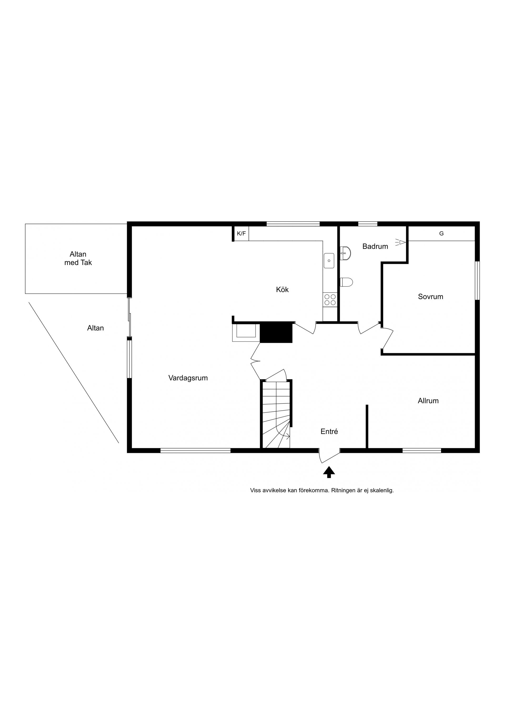 Villa, Norlings väg 3, Rolfstorp, Varberg