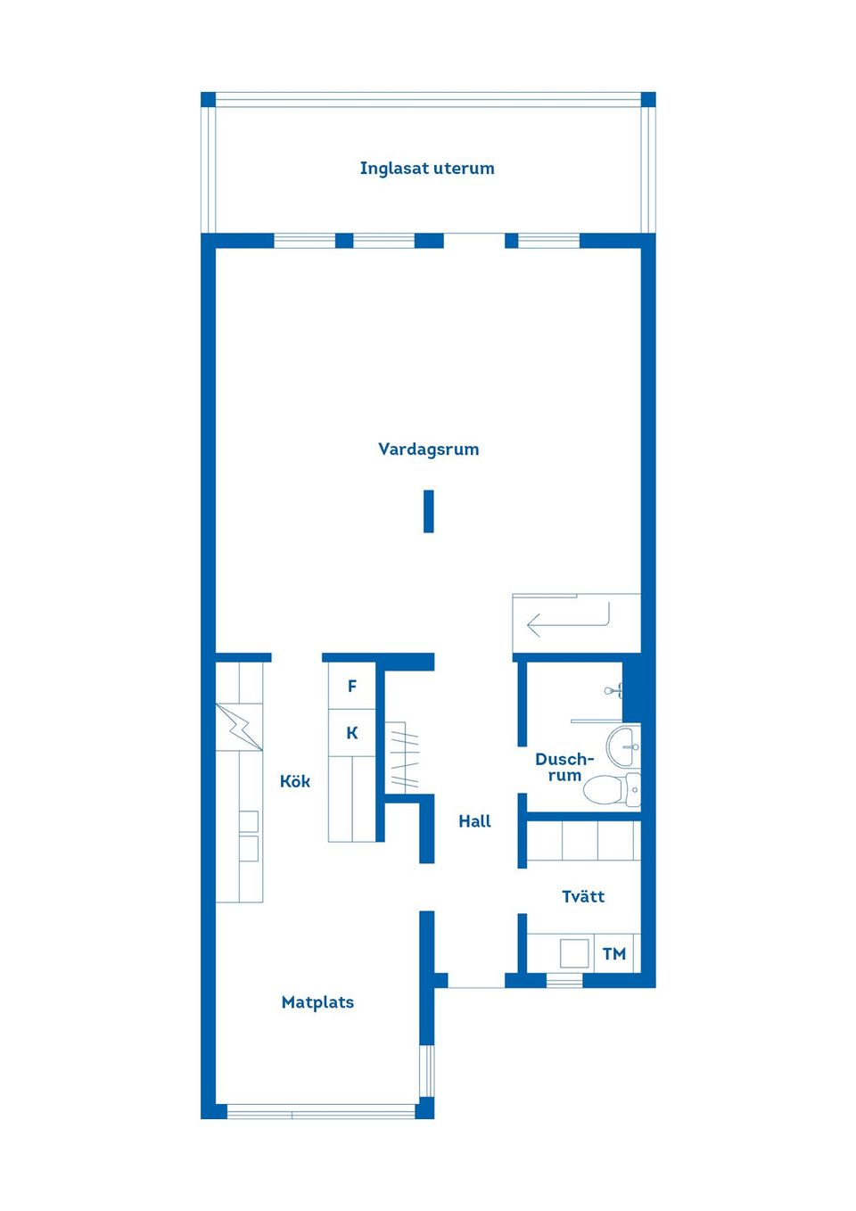Bostadsrätt, Radhus, Mästermansgatan 21, Östervärn, Hässleholm