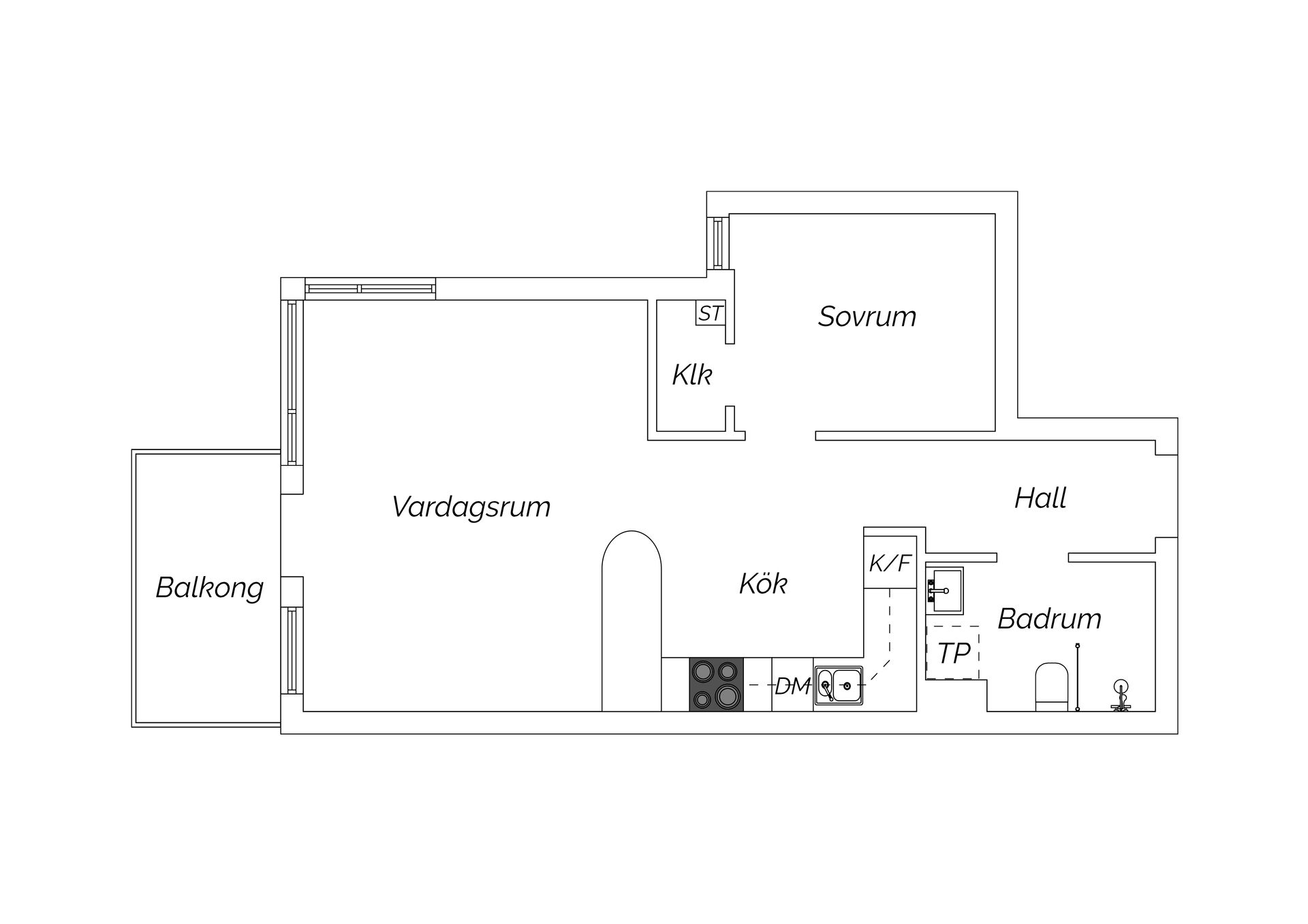 Bostadsrätt, Hägerstensvägen 99B, Aspudden, Stockholm