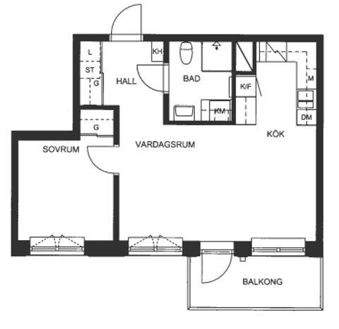 Bostadsrätt, Kopparvägen 5, Kallhäll, Järfälla