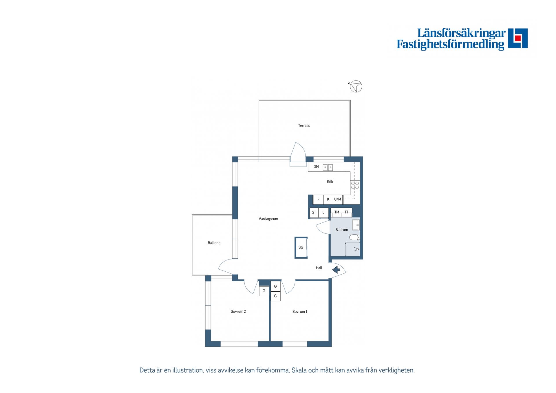 Bostadsrätt, Regementsgatan 38, Strängnäs