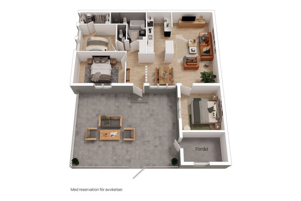 Radhus, Vulcanusvägen 36A, Bergvreten, Enköping