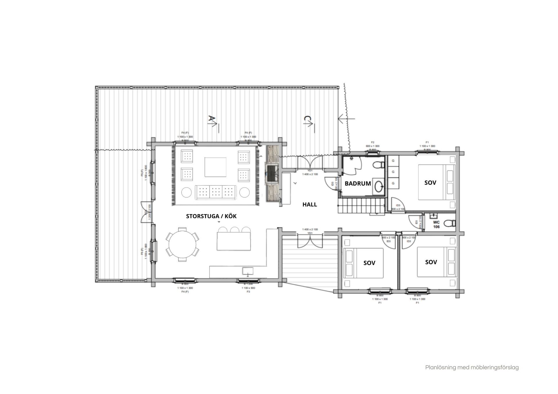 Villa, Regnbågsvägen 753, Kläppen, Malung-Sälen