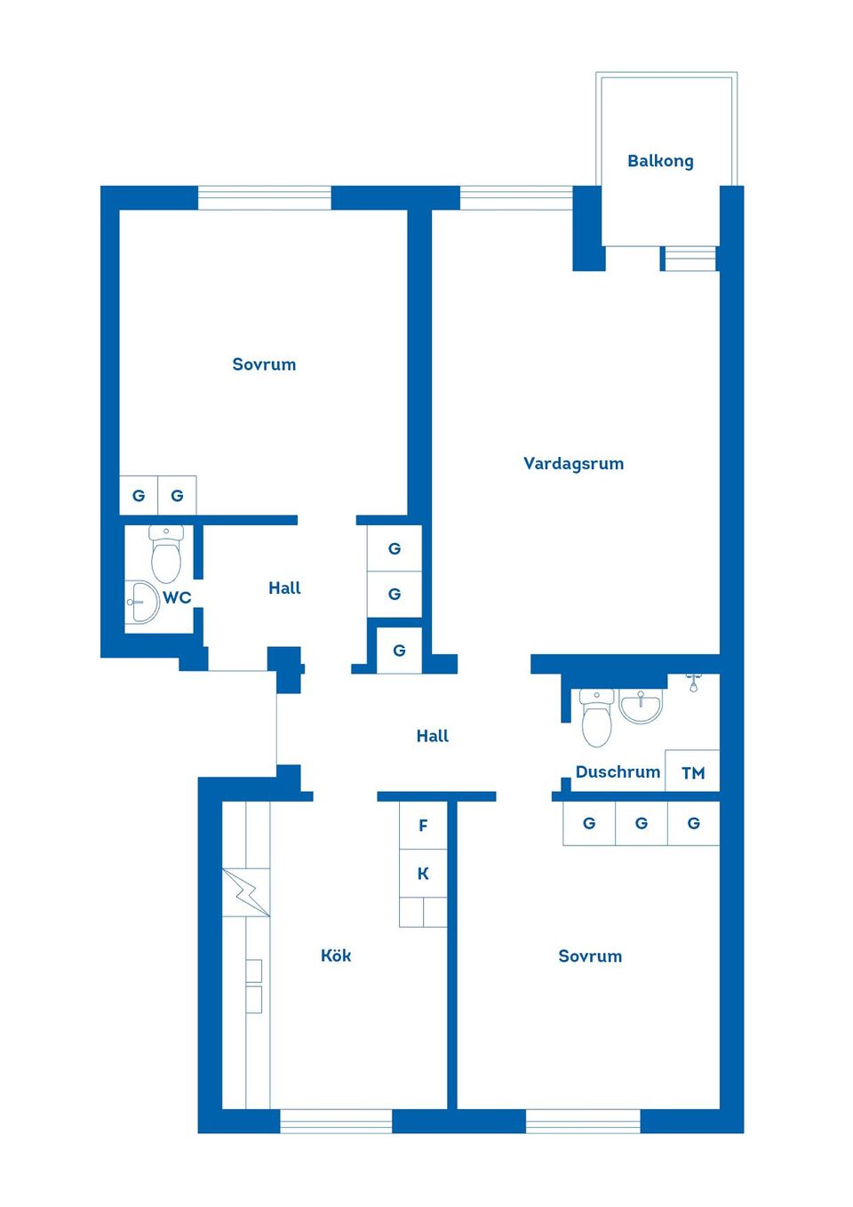 Bostadsrätt, Brunnshusgatan 22D, Norrstaden, Härnösand
