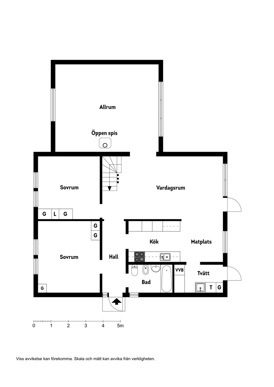 Villa, Skogsbacken 41, Kumla