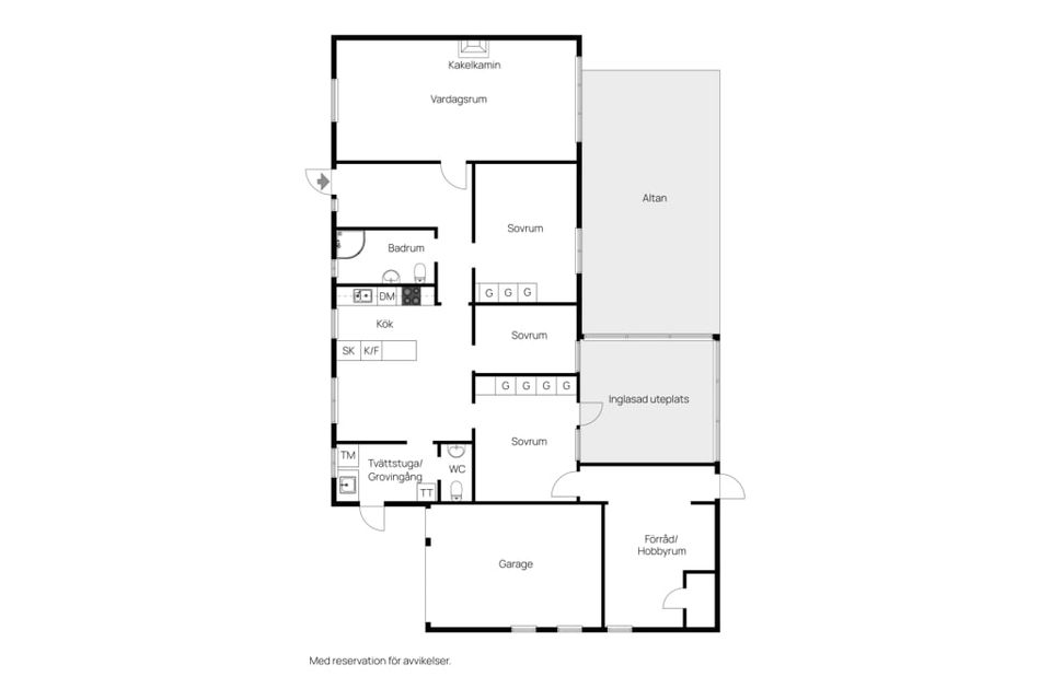 Villa, Bergsgatan 1, Centrala Kvänum, Vara