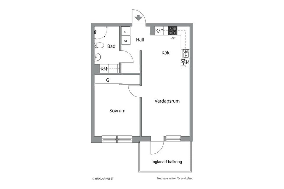 Bostadsrätt, Skärvstensgatan 20, Mariehöjd, Umeå