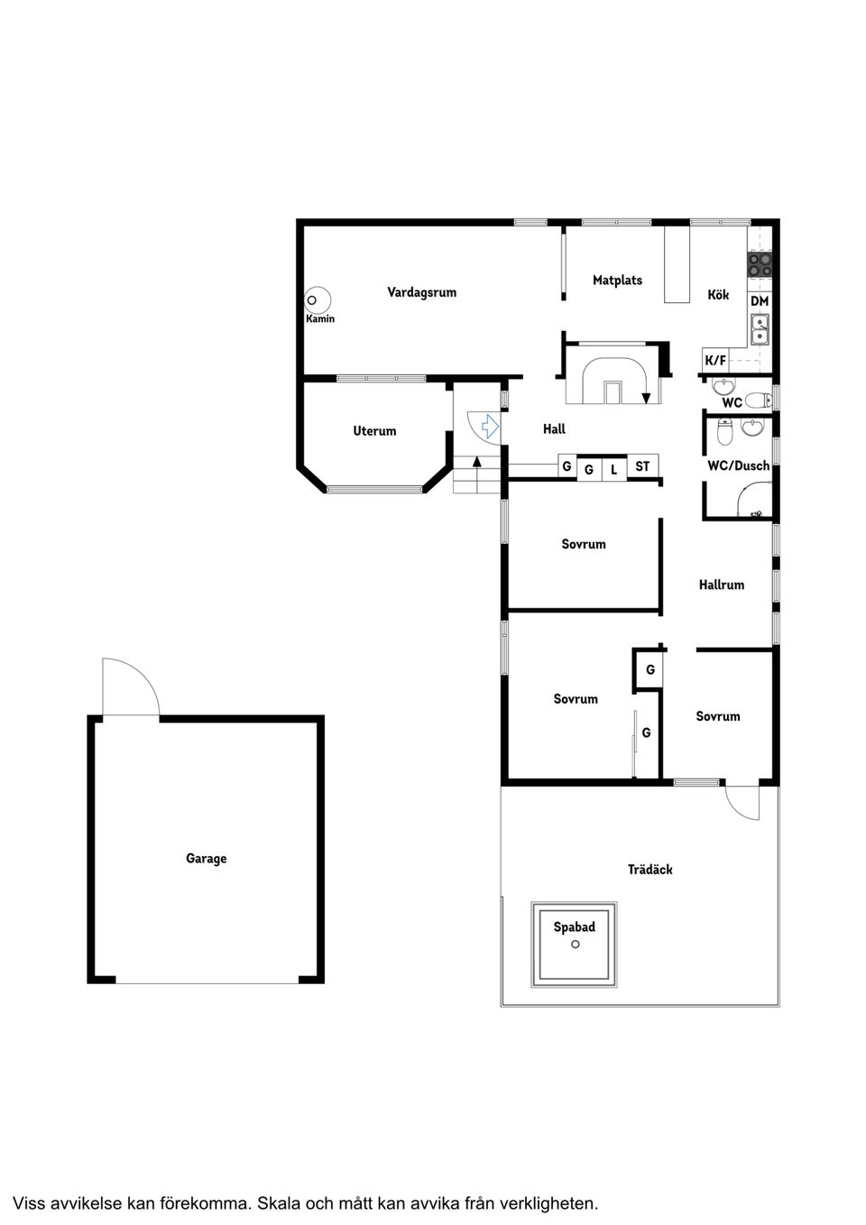 Villa, Radhus, Trastgatan 18, Junkaremålen, Tranås