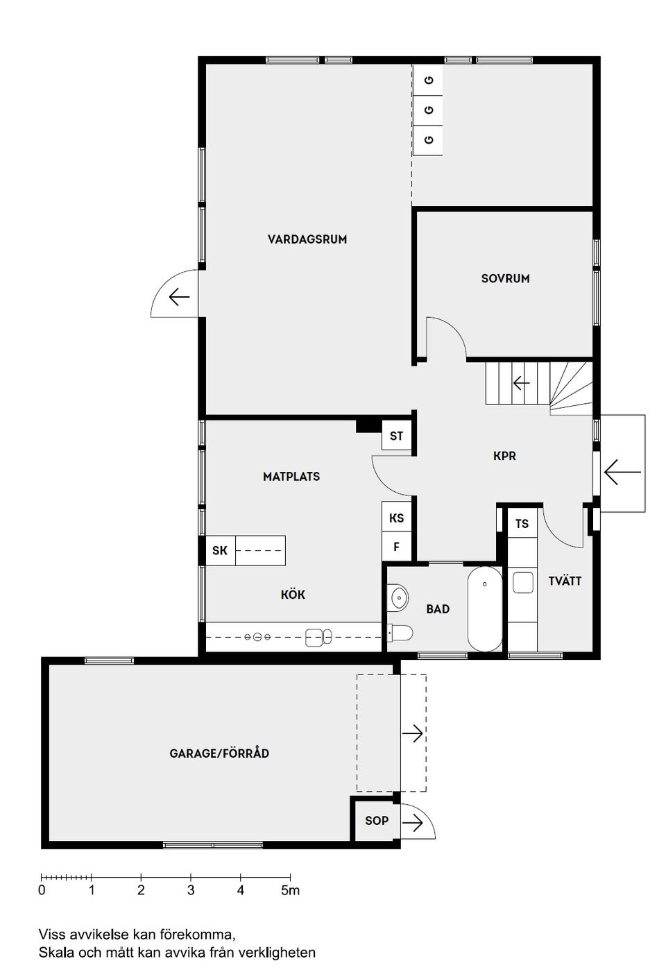 Villa, Källvägen 8, Västra Vallabrink, Täby