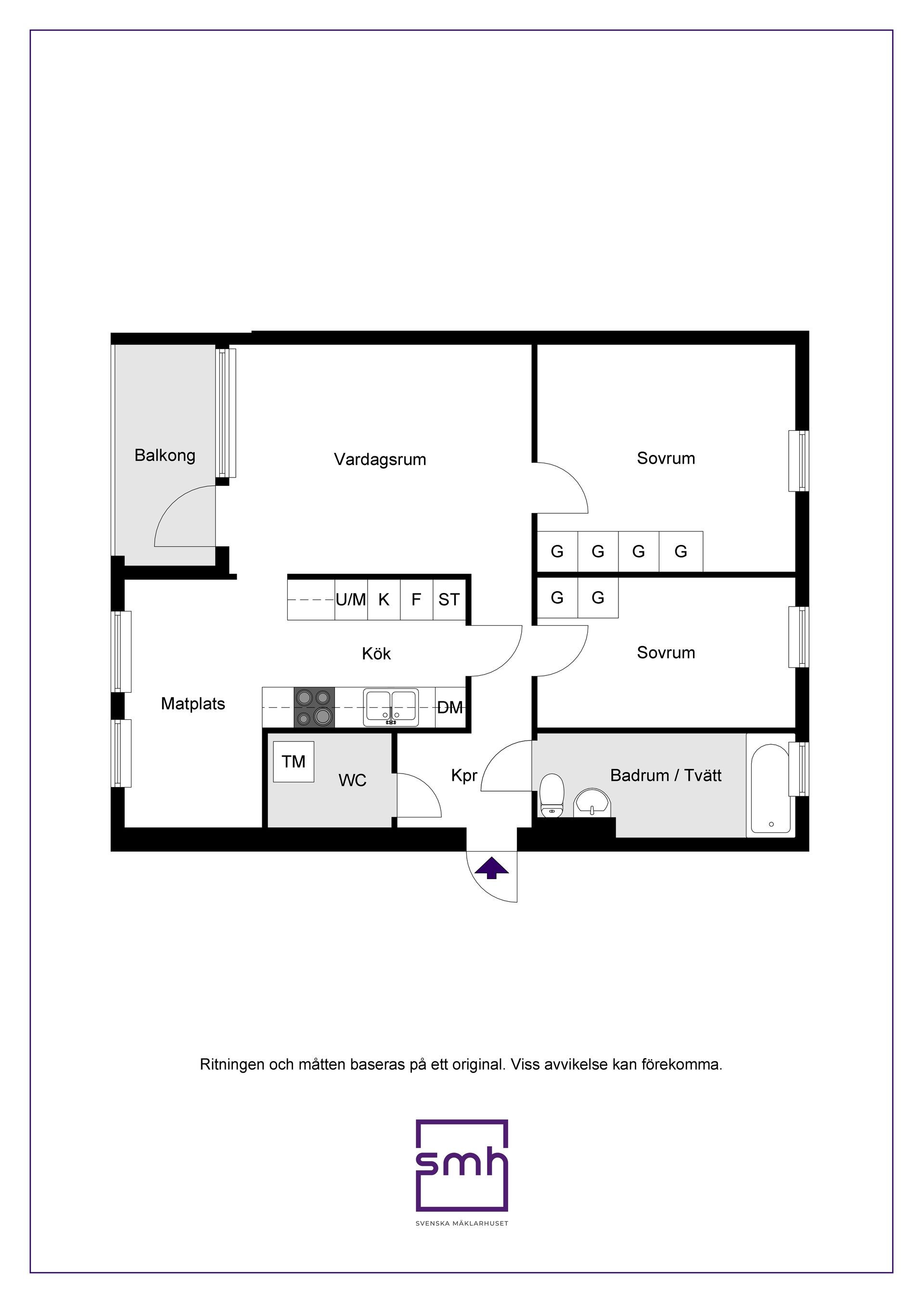 Bostadsrätt, Hjortronvägen 87, Kungsängen/Tibble, Upplands-Bro