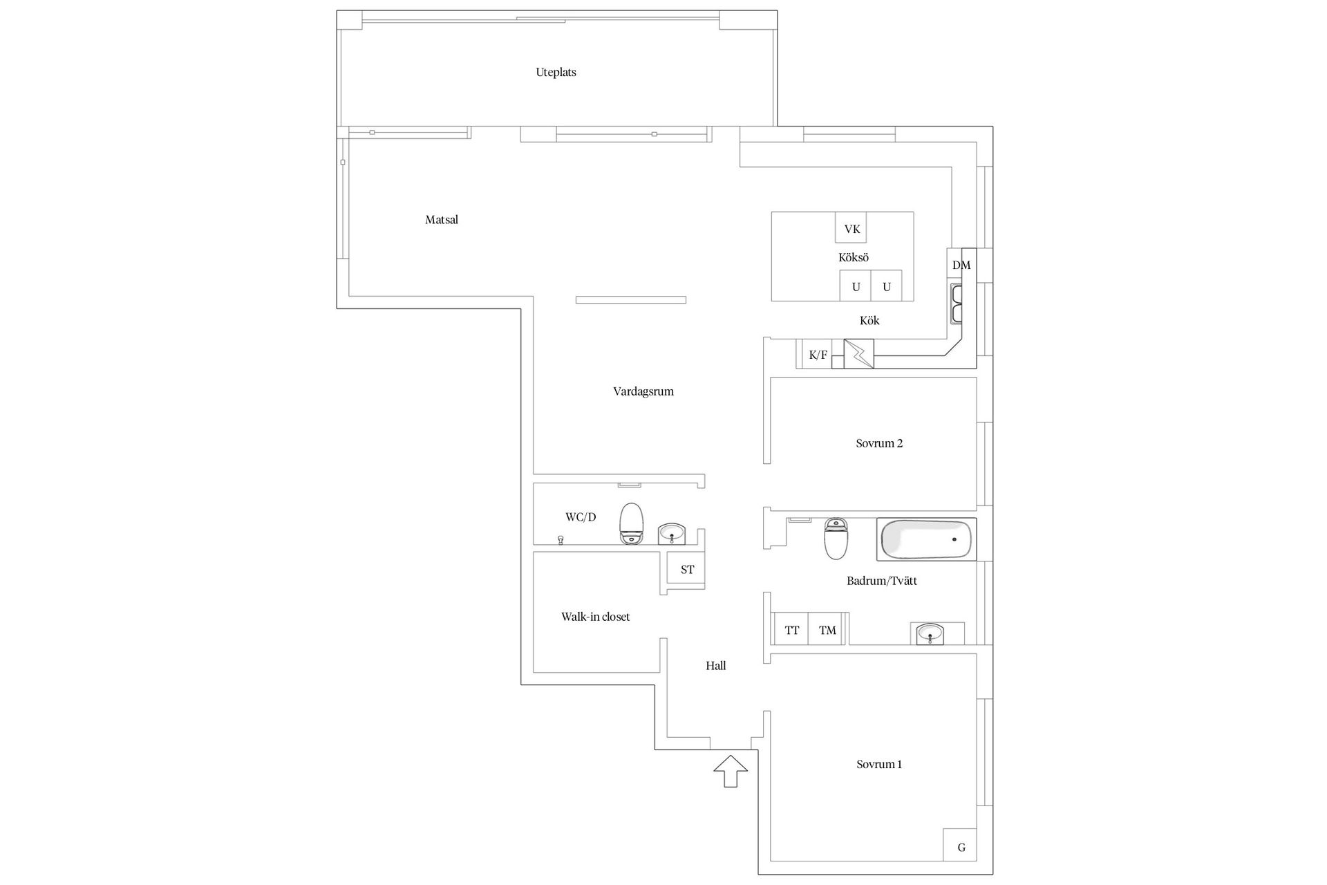 Bostadsrätt, Mellanvångsvägen 43, Nilstorp, Lund