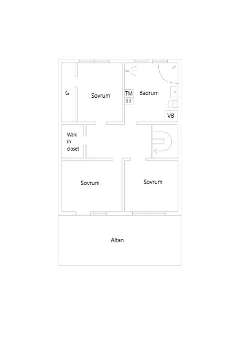 Villa, Radhus, Fodergränd 10, Bergsbyn, Skellefteå