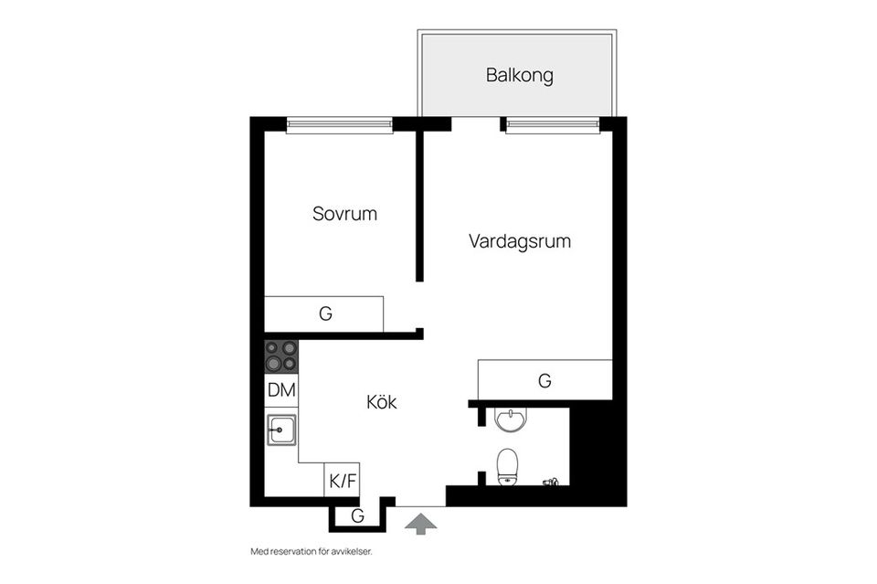 Bostadsrätt, Kungsbro Strand 17, 3 tr, Kungsholmen, Stockholm