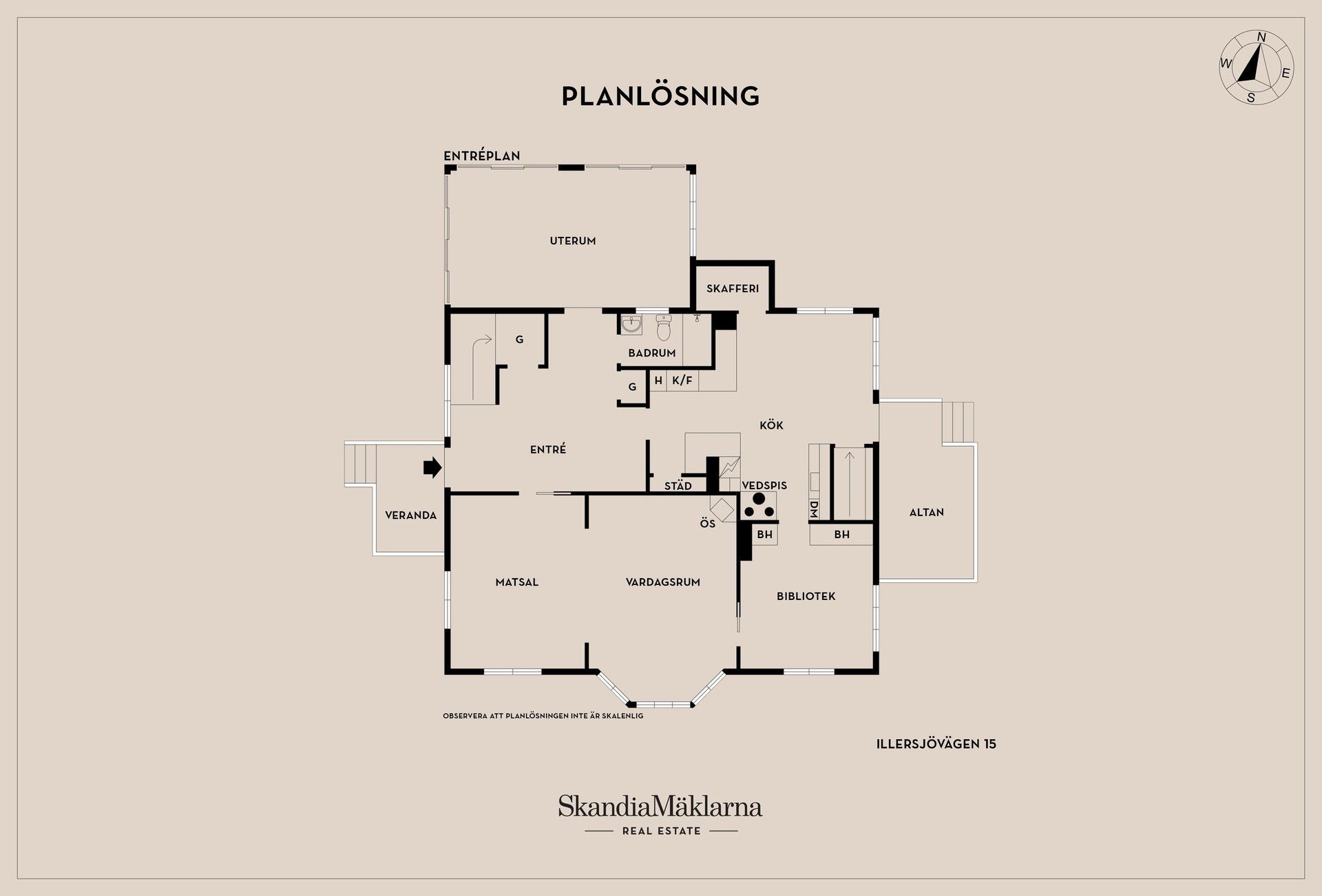Villa, Illersjövägen 15, Smedsby, Motala