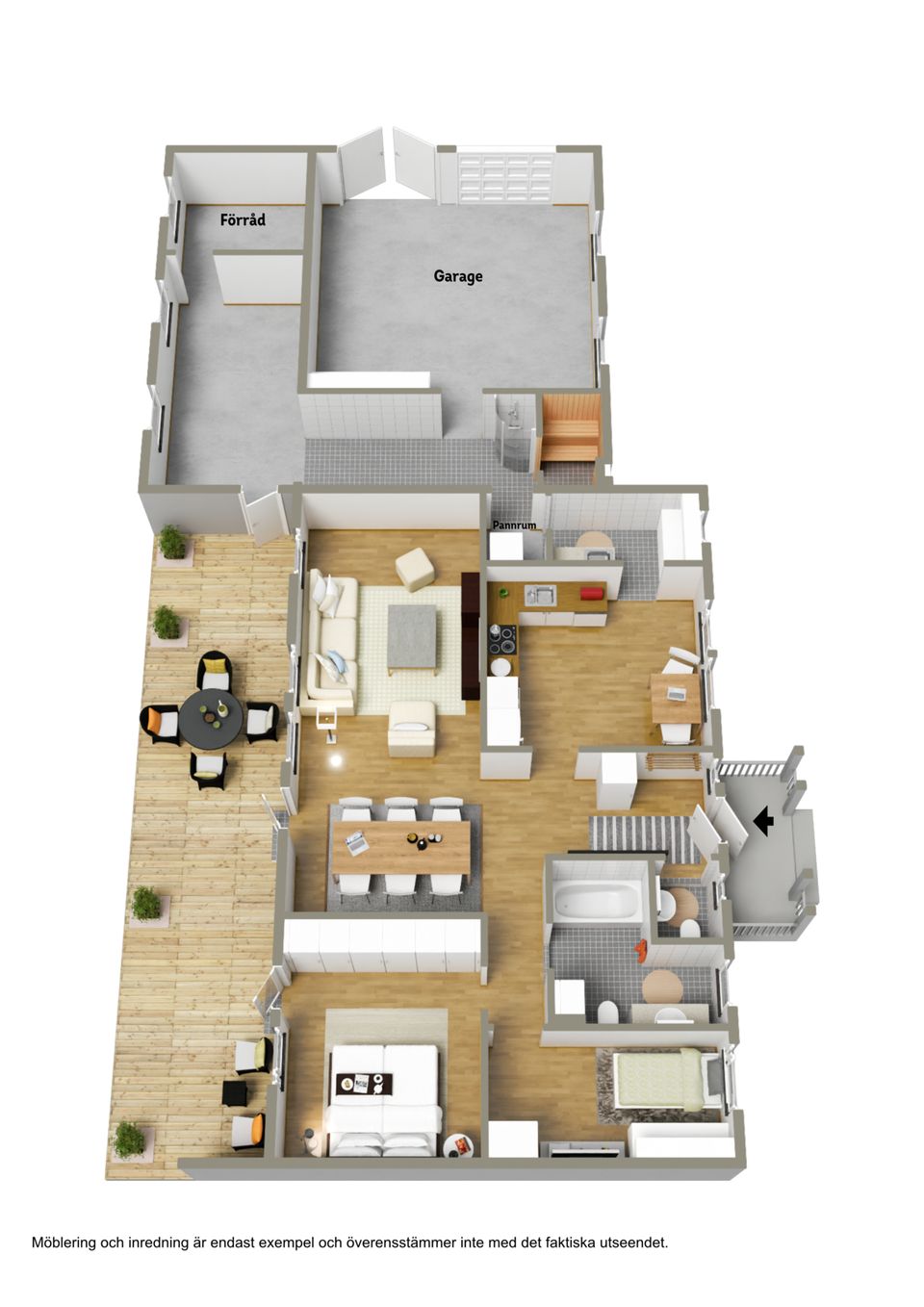 Villa, Bojvägen 9, Råneå, Luleå