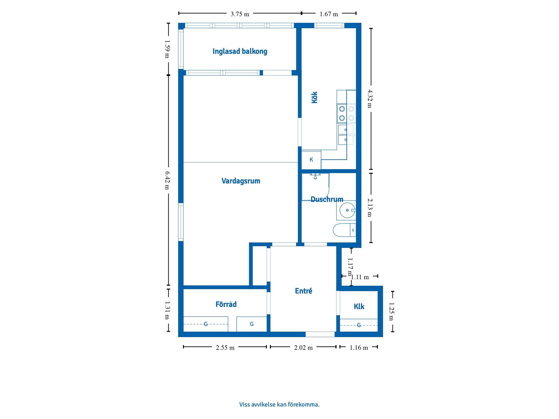 Bostadsrätt, Hagstigen 1A, Borensberg, Motala