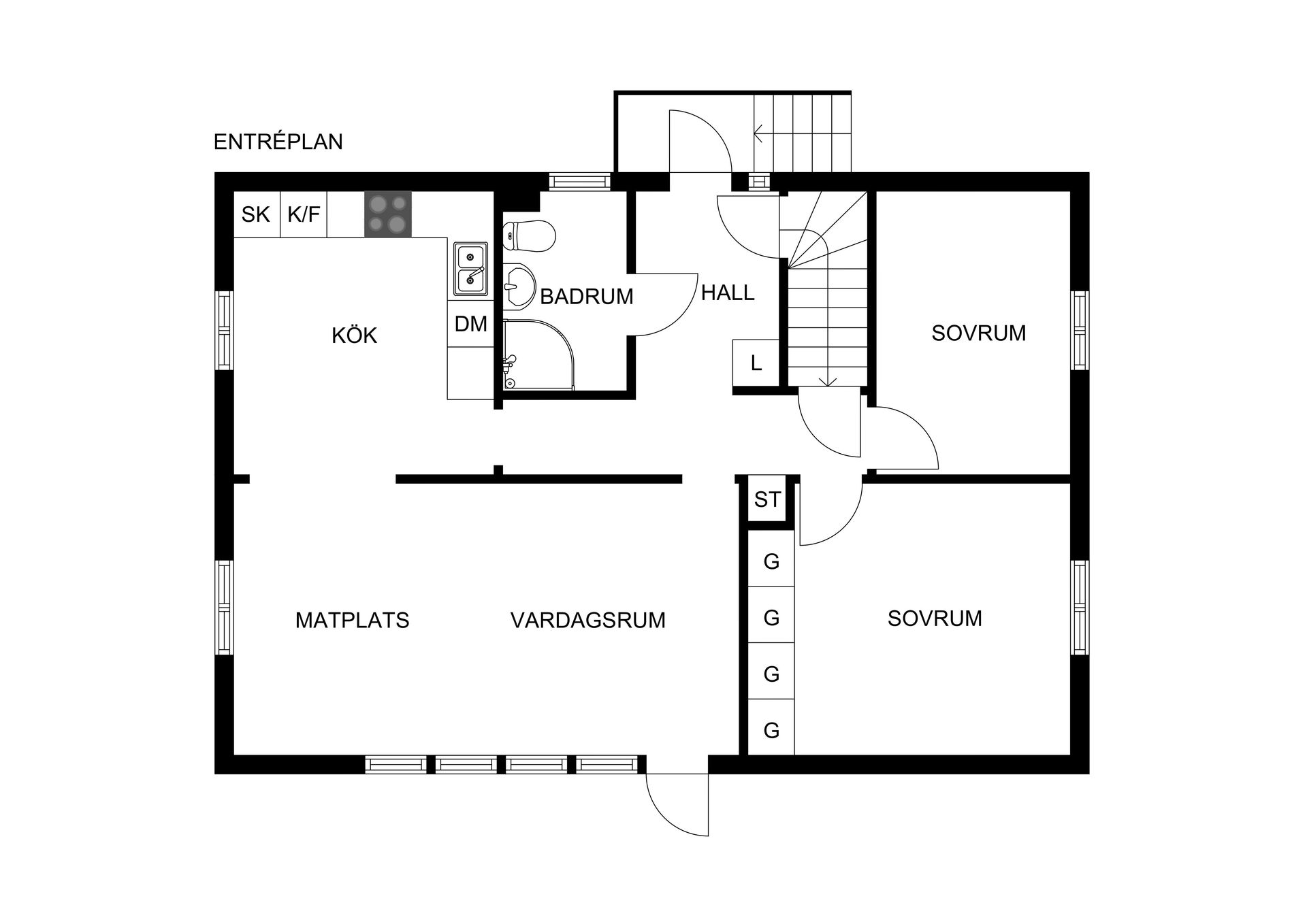 Villa, Frälsegårdsvägen 3, Göta, Lilla Edet