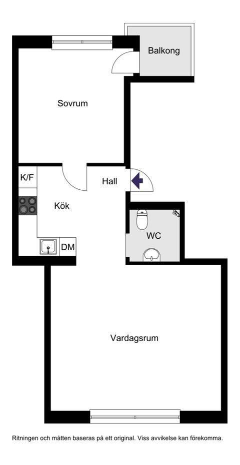 Bostadsrätt, Erik Dahlbergs gata 7B, Tågaborg, Helsingborg