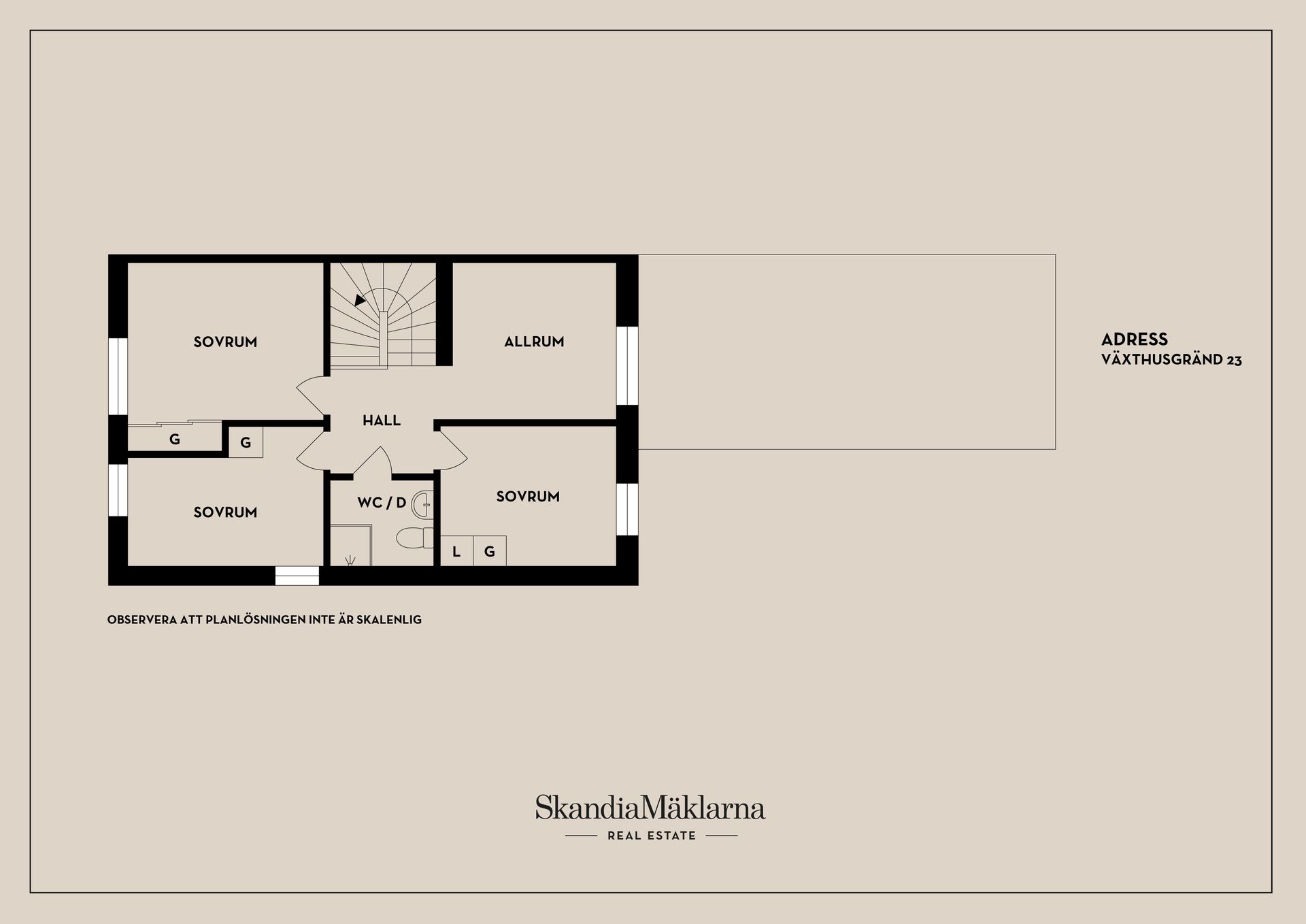 Radhus, Växthusgränd 23, Marieberg, Nyköping