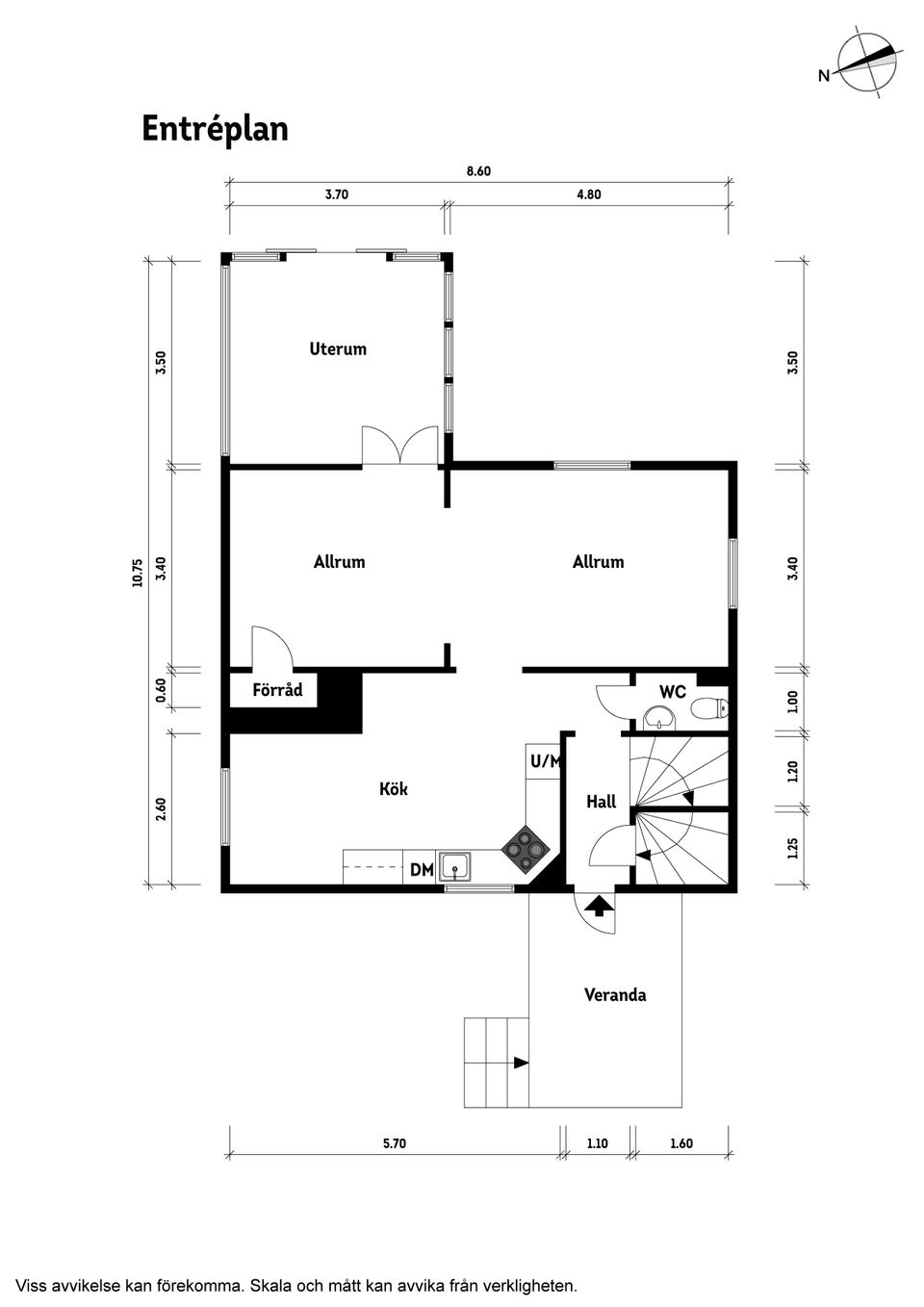 Villa, Södra Fridhemsvägen 2, Centralt, Klippan