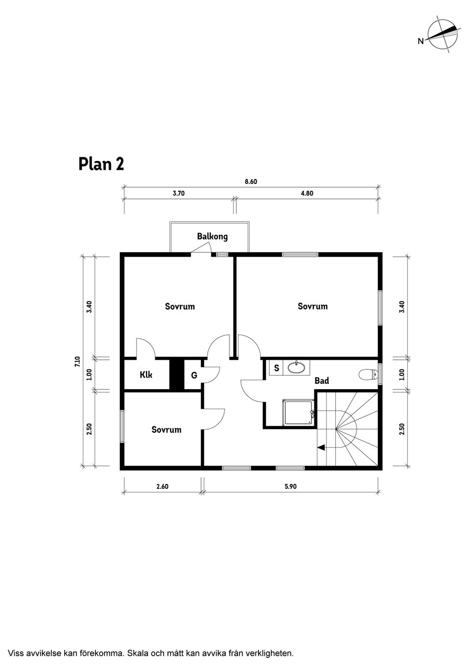 Villa, Södra Fridhemsvägen 2, Centralt, Klippan