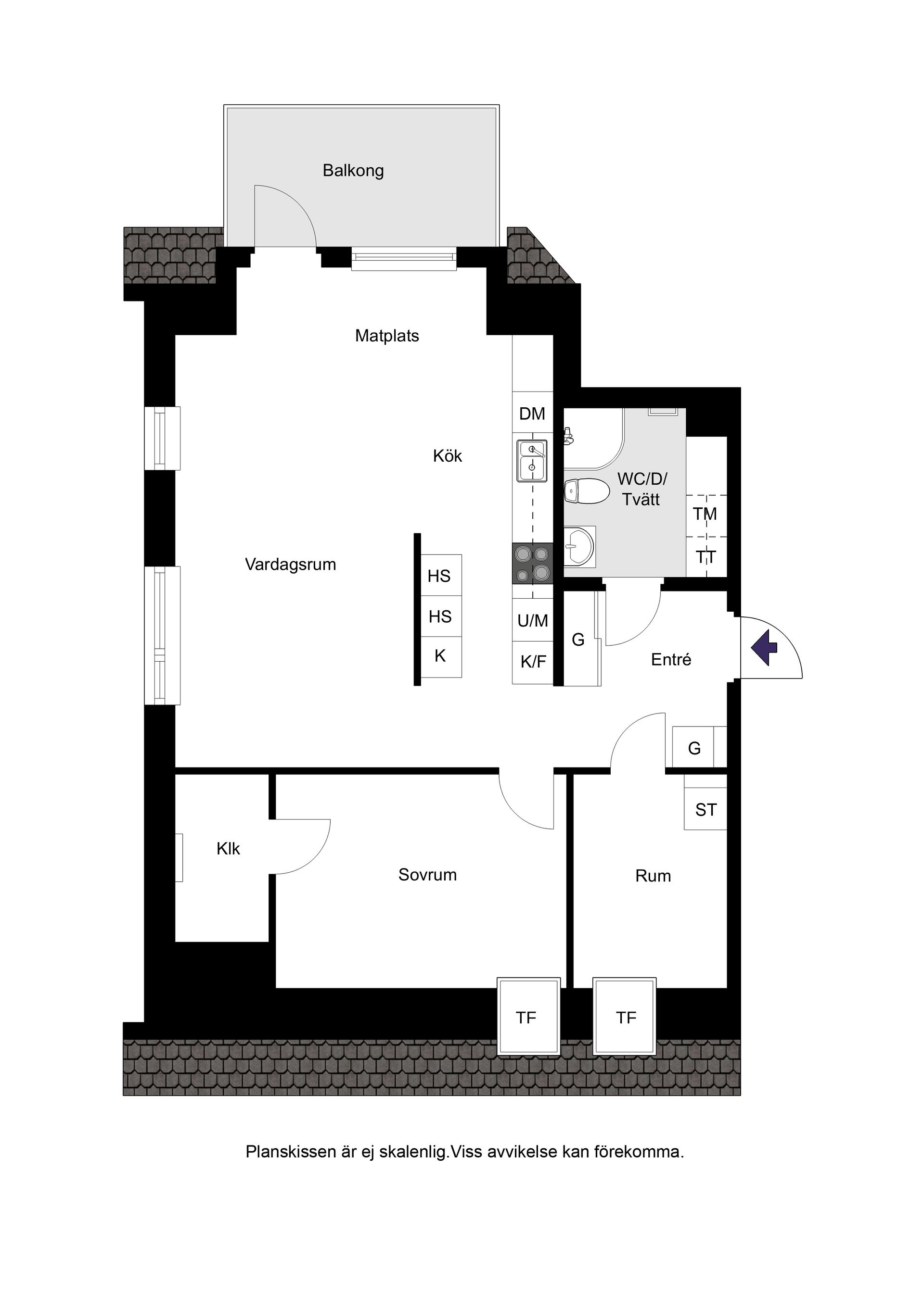 Bostadsrätt, Flygaregatan 6G, Centrala Halmstad - Väster, Halmstad