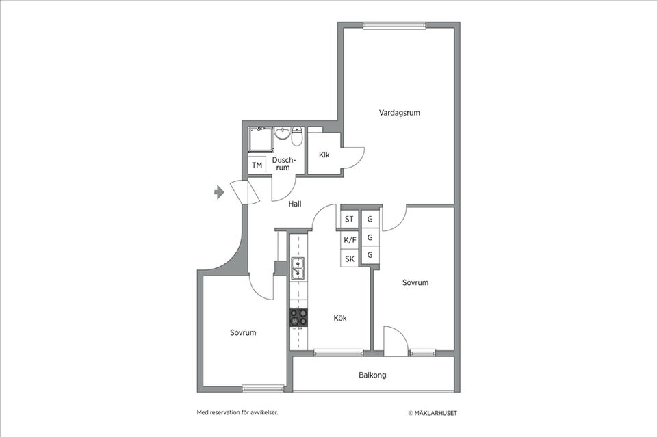 Bostadsrätt, Storgatan 3b, Centrum, Härnösand