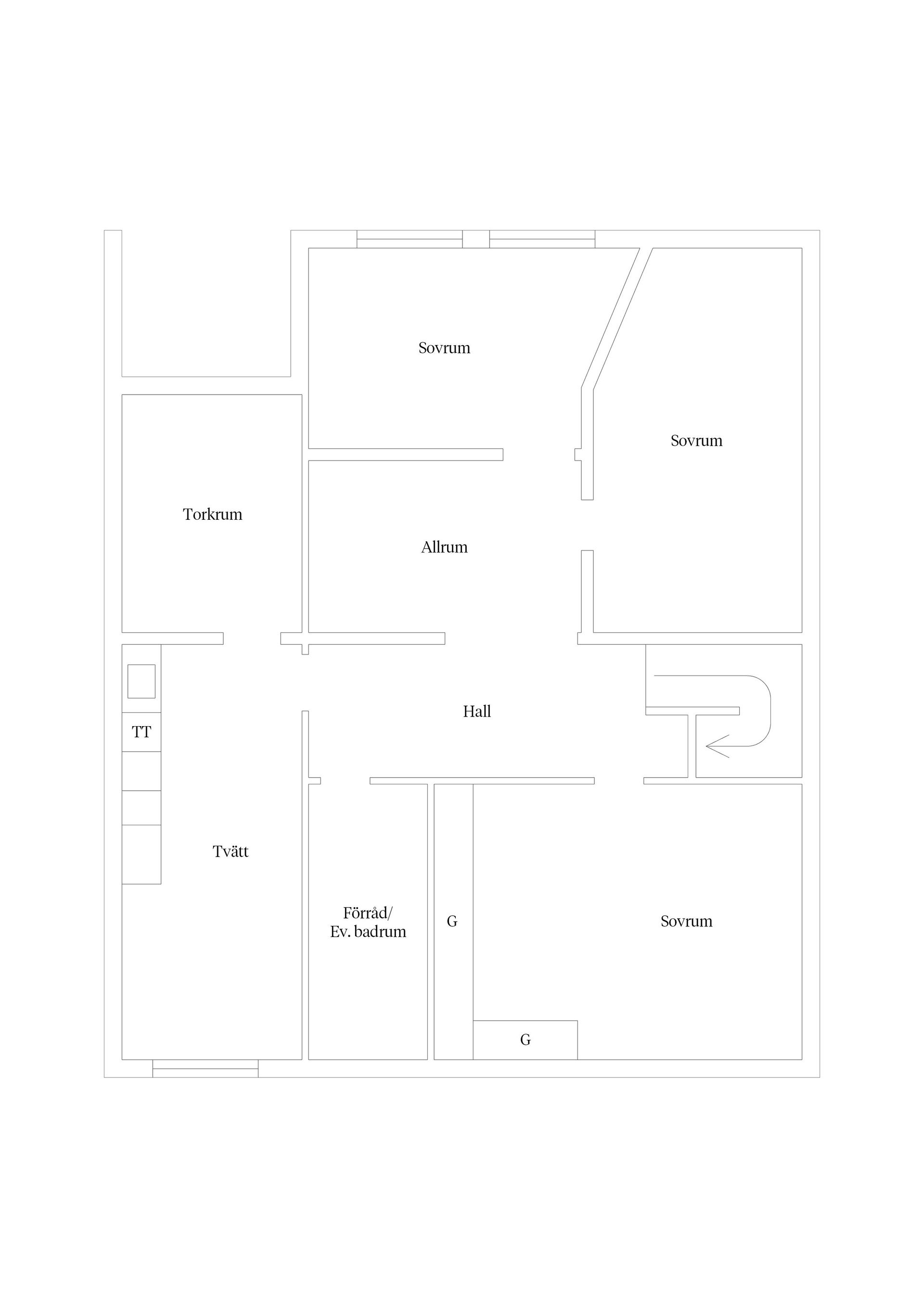 Villa, Radhus, Ekebovägen 6C, Sundsbruk, Sundsvall