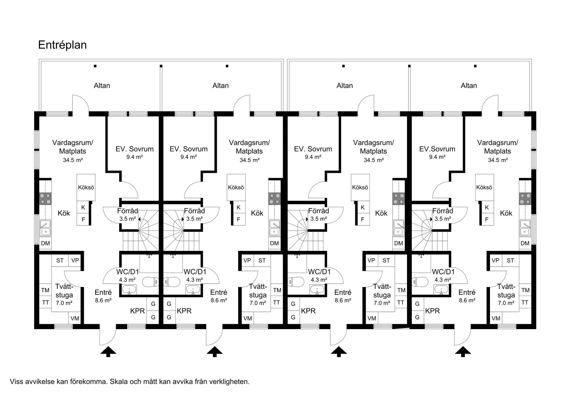 Villa, Radhus, Doterödsvägen 13A, Centralt, Stenungsund
