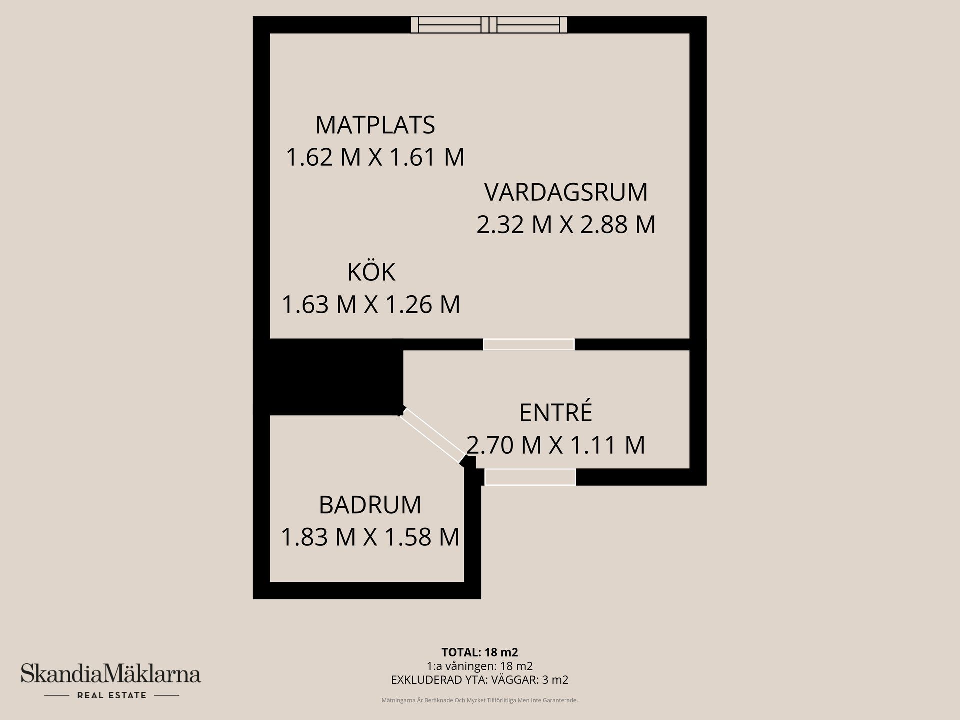 Bostadsrätt, Tredalagatan 17A, Östermalm, Kristianstad
