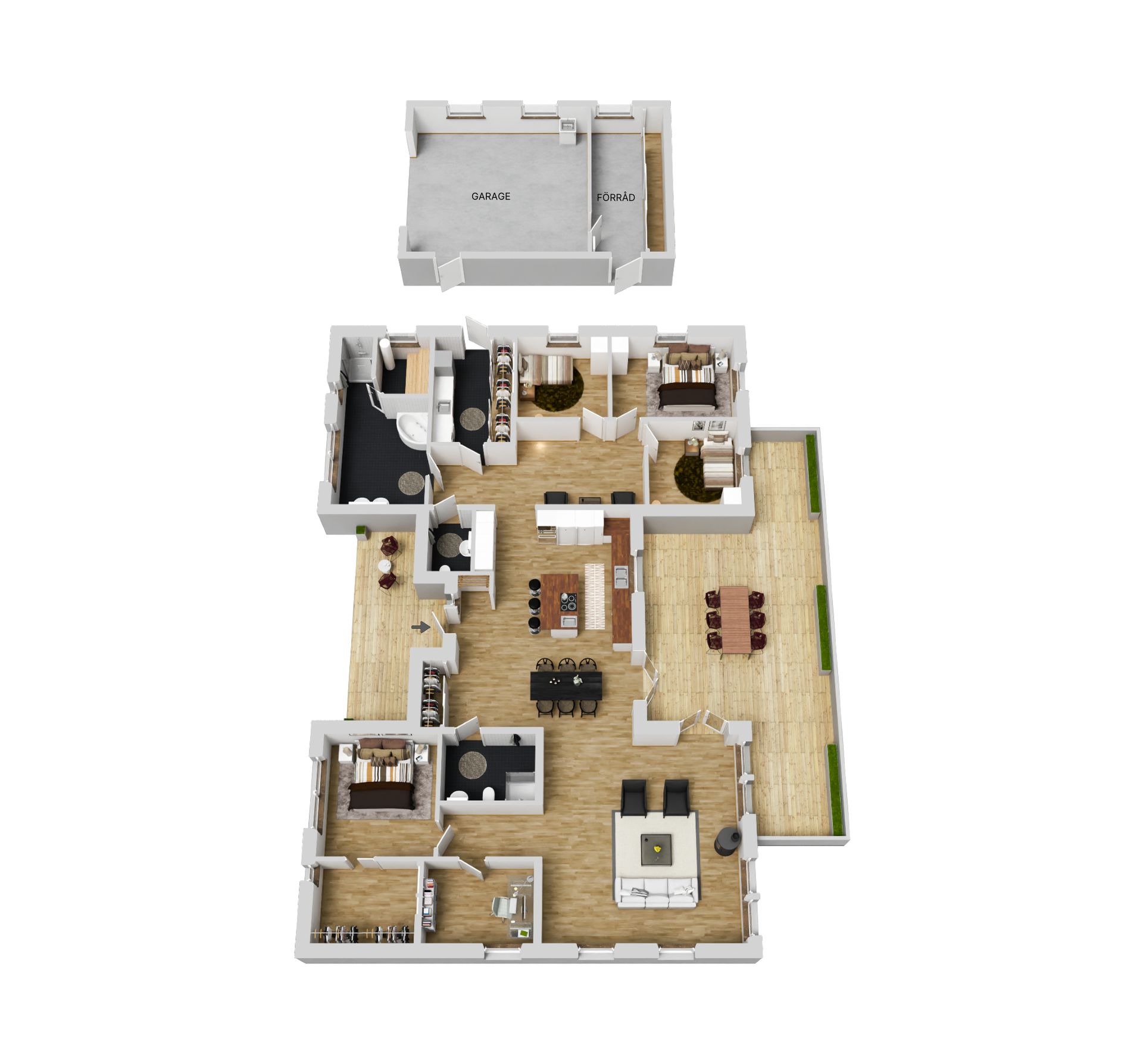 Villa, Adress dold tillsvidare, Repisvaara, Gällivare