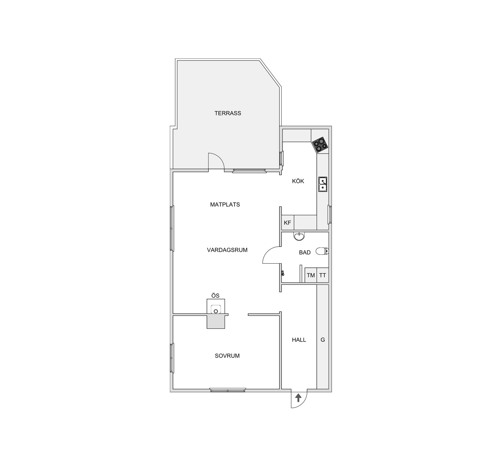 Villa, Sparvstigen 7, Sjöbo Sommarby, Sjöbo