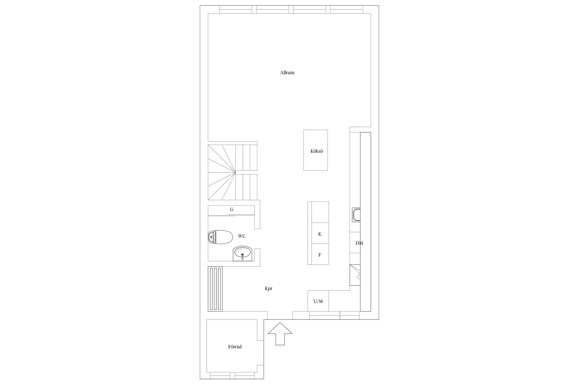 Villa, Radhus, Elinshillsvägen 13, Björknäs, Nacka