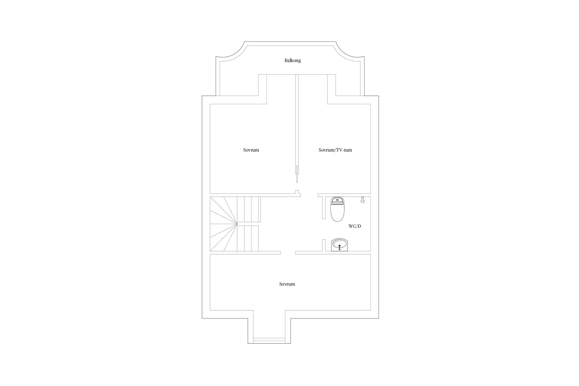 Villa, Radhus, Elinshillsvägen 13, Björknäs, Nacka