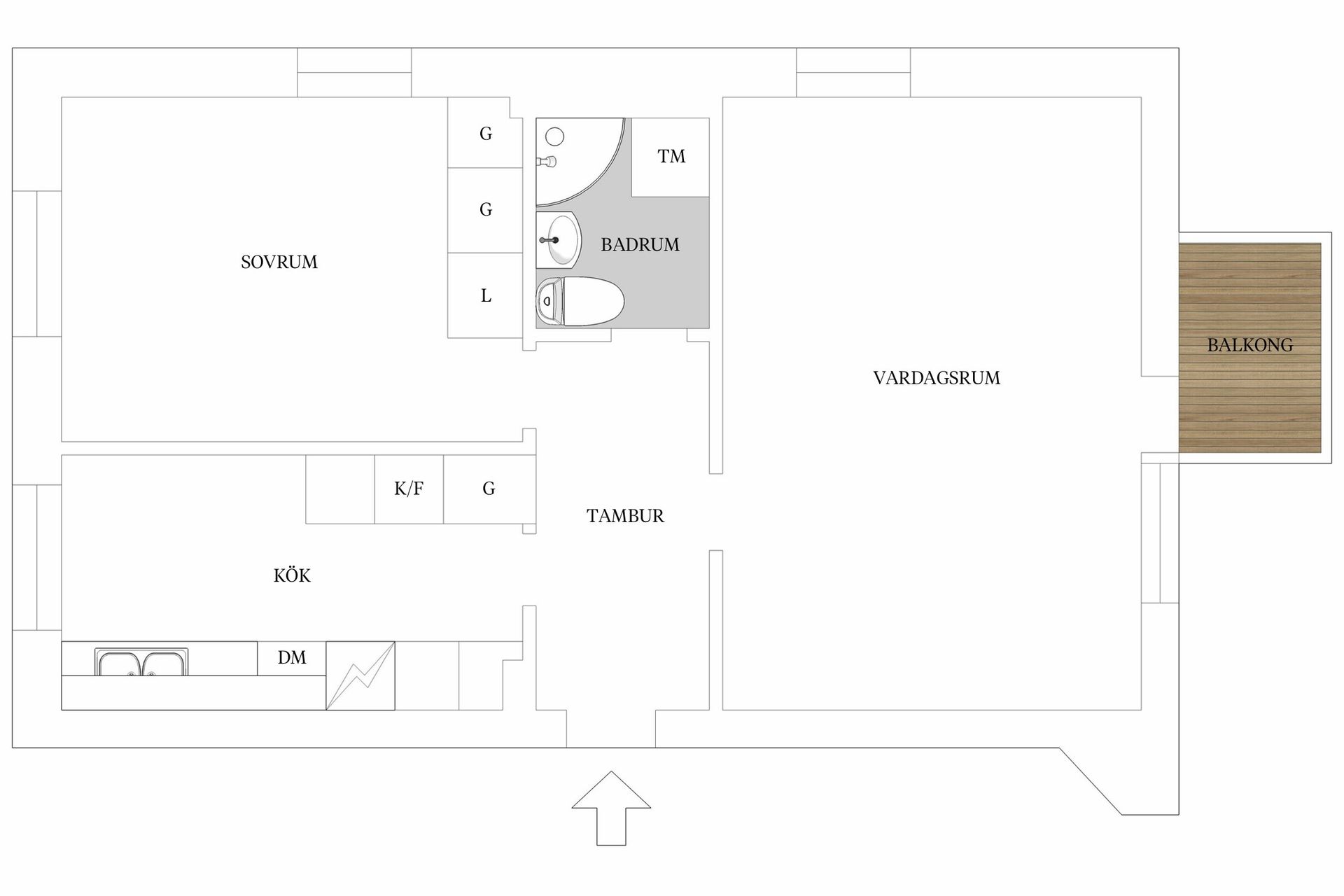 Bostadsrätt, Lövskogsgatan 15A, Norra Guldheden, Göteborg