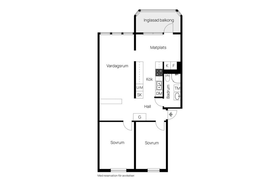 Bostadsrätt, Stengatan 54, Södertorn, Oskarshamn