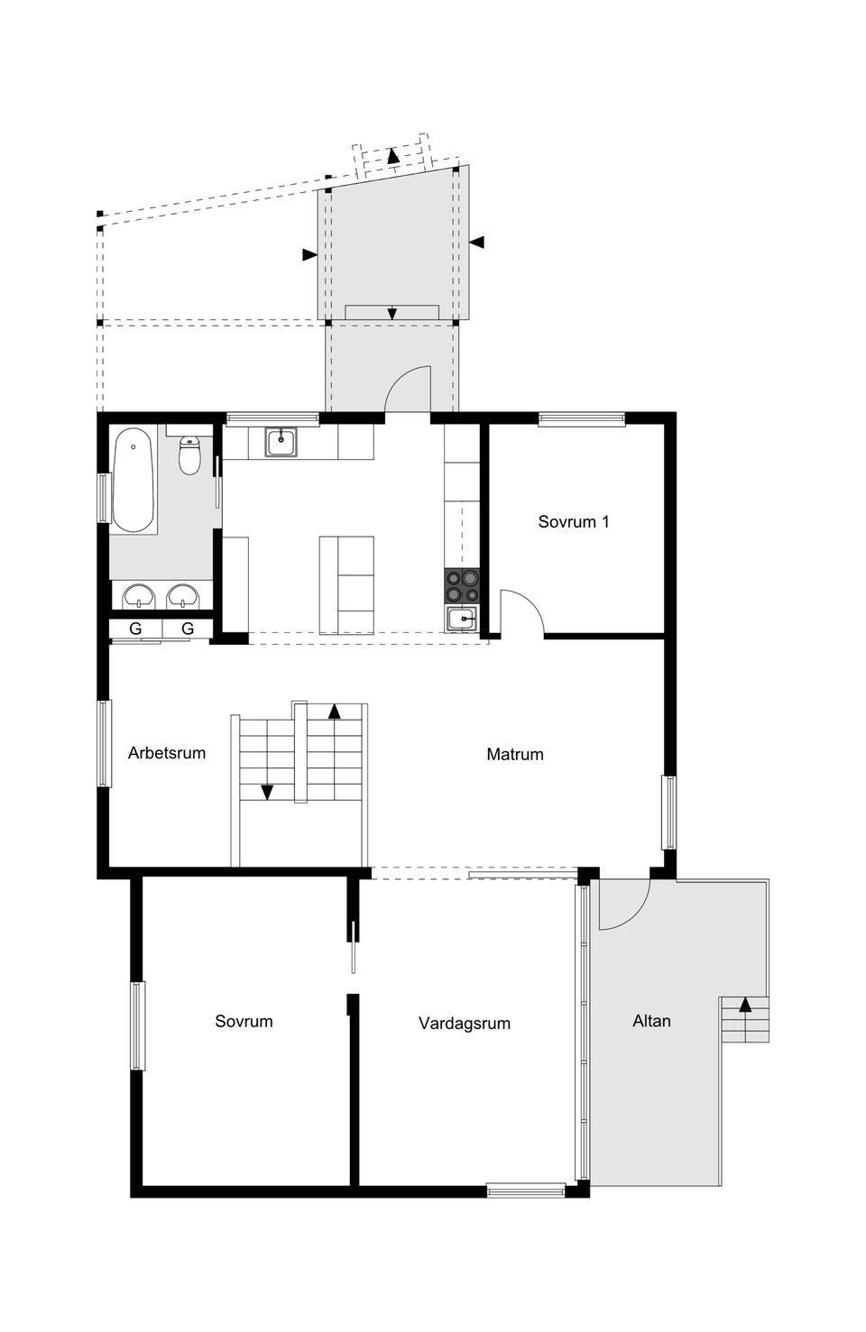 Villa, Blommensbergsvägen 101, Aspudden, Stockholm