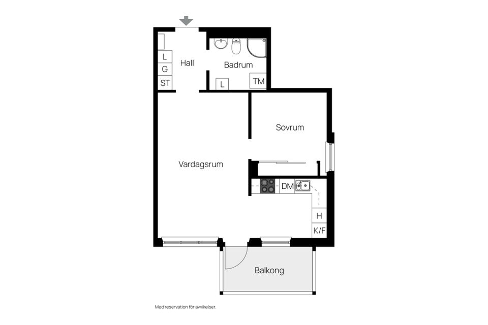 Bostadsrätt, Majrovägen 27, Gubbängen, Stockholm