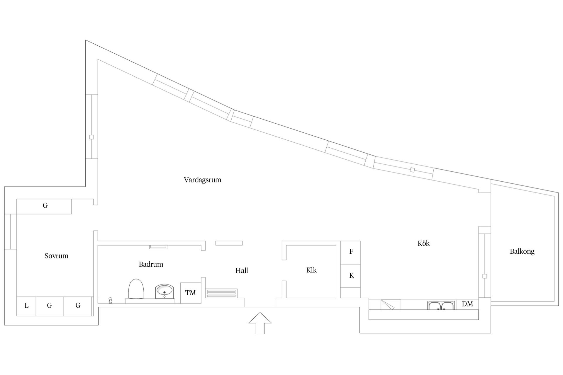 Bostadsrätt, Sickla kanalgata 77, Hammarby Sjöstad, Stockholm