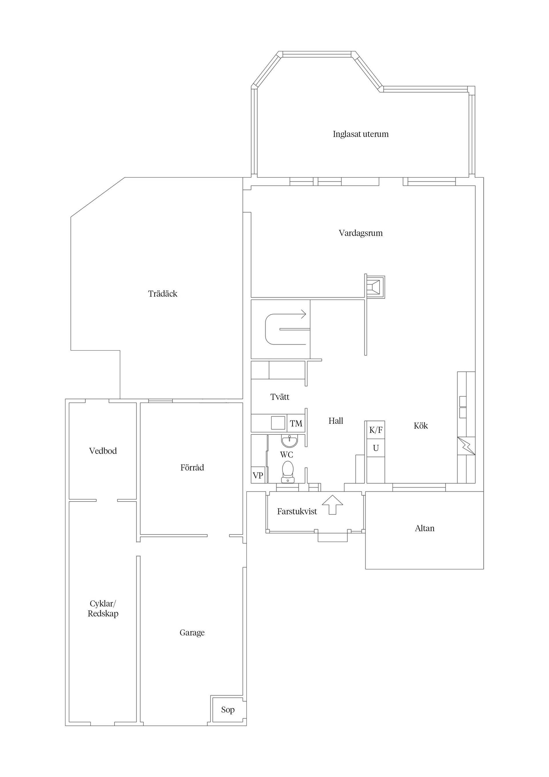 Villa, Sadelvägen 1, Österro, Sundsvall