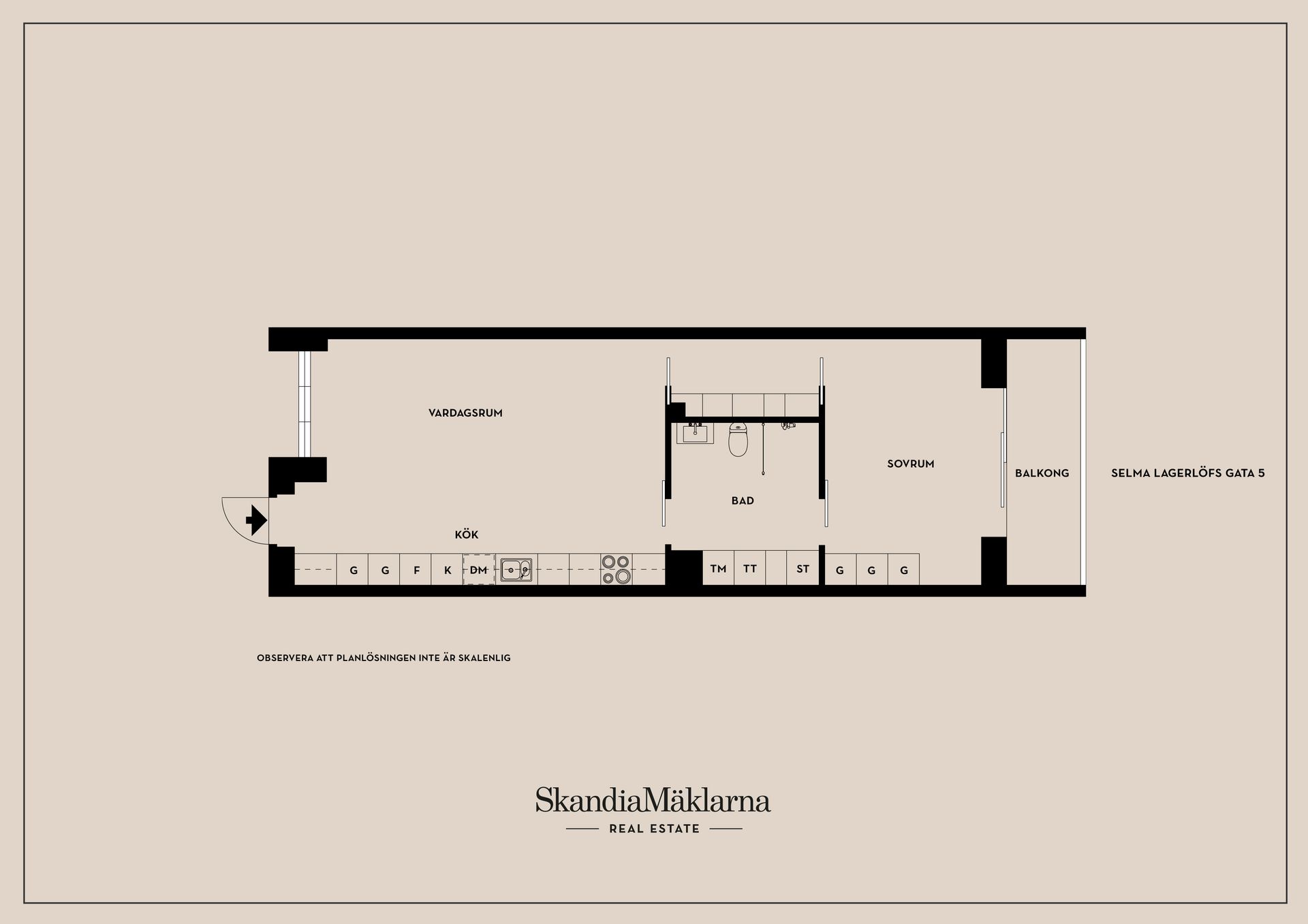 Bostadsrätt, Selma Lagerlöfs gata 5, Vallastaden, Linköping