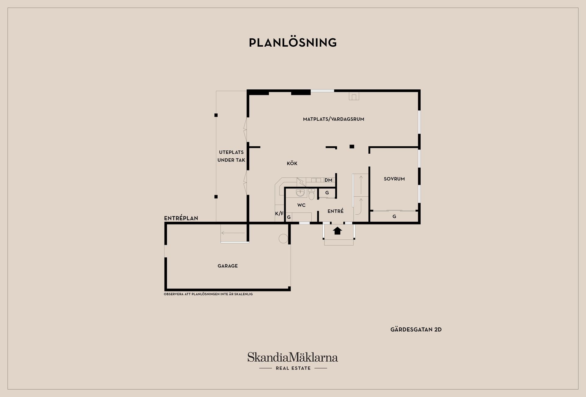 Villa, Gärdesgatan 2D, Motala