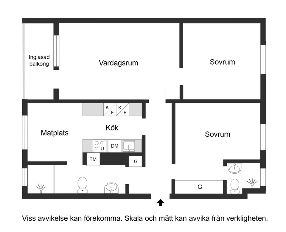 Bostadsrätt, Blockstensgatan 23, Vilbergen, Norrköping