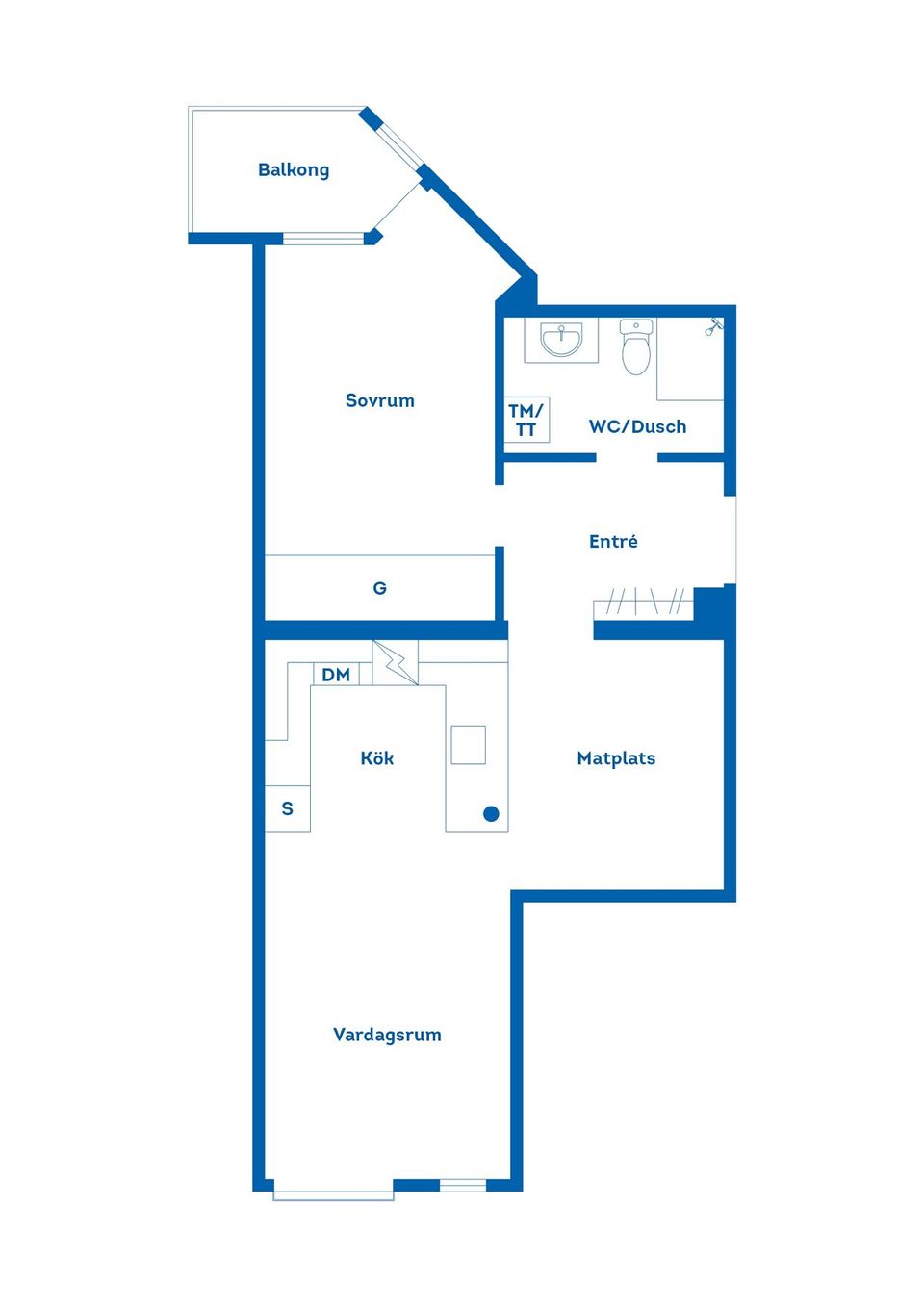 Bostadsrätt, Engelbrektsgatan 25, Centralt, Linköping