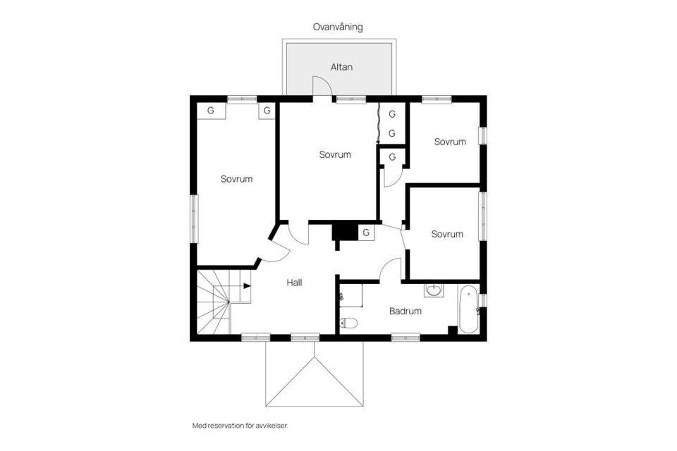 Villa, Gistavägen 18, Alnö, Sundsvall